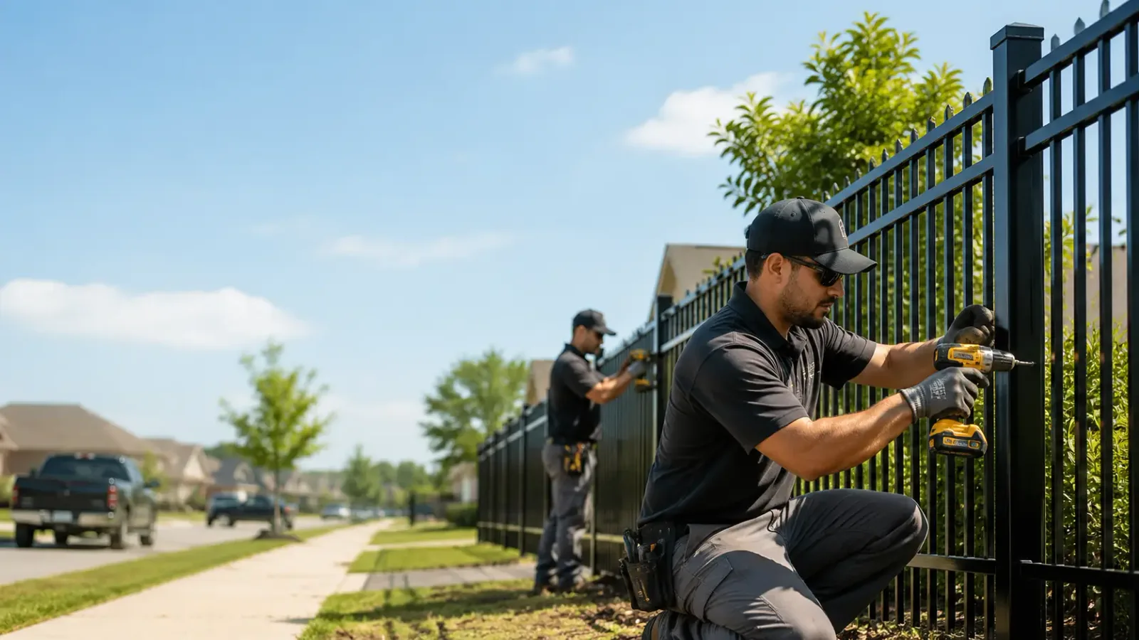 Metal Fence Installation in Sonora, TX